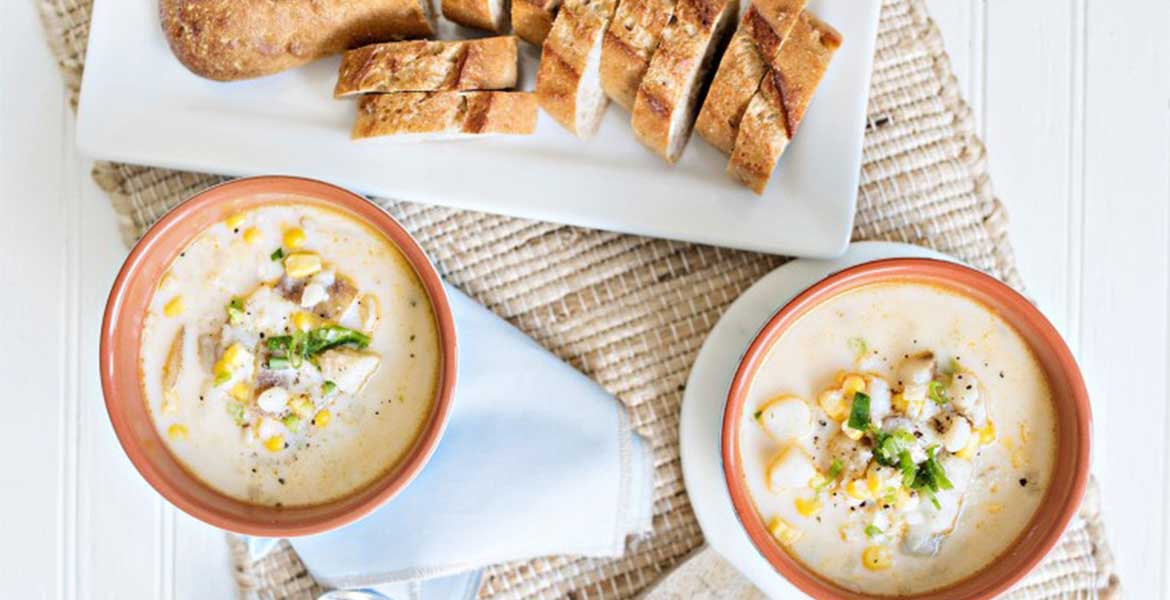 Fortune Imports | Cod and Corn Chowder