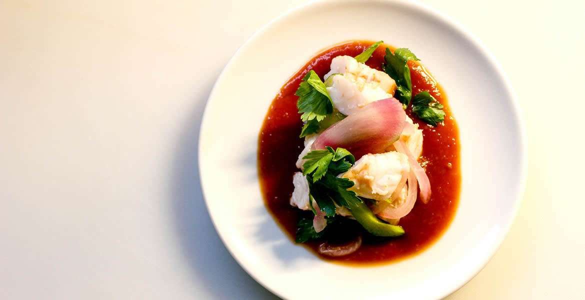 Fortune Imports | Bloody Mary & Pickled Shrimp Salad